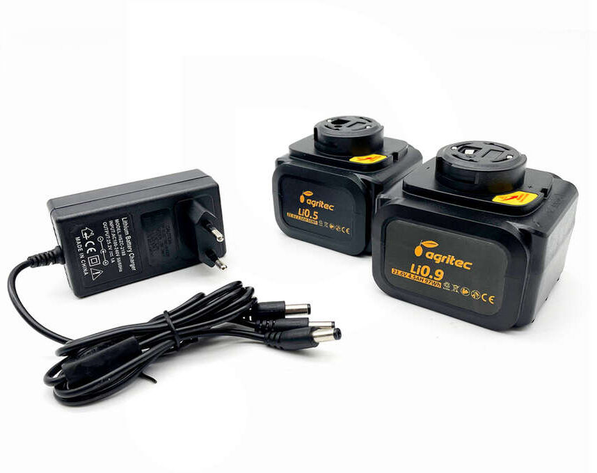Sécateur sans fil Flora PCP150A avec 2 batteries Agritec