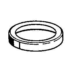 Hansa Rosette zu Einzelarmaturen chrom 59912259