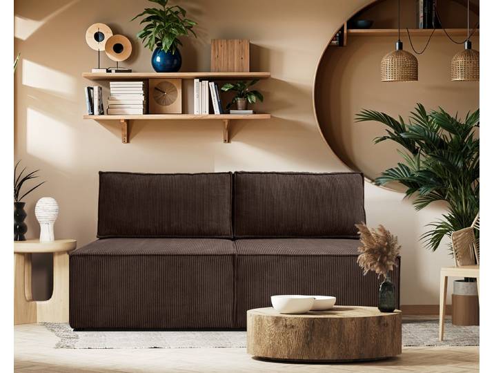 Kaiser Möbel Sofa Schlafsofa mit Bettzeugfach COMPI, Optional mit Bettfunktion und Bettzeugabteil