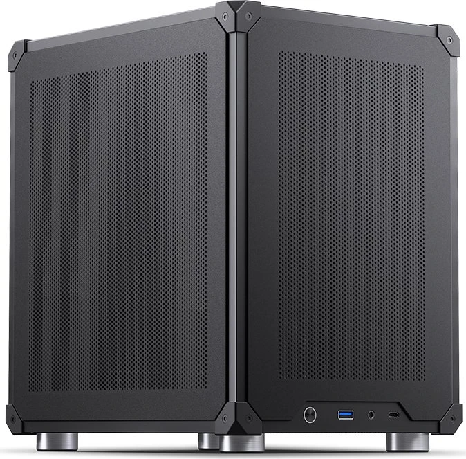 Jonsbo C6 PC-Gehäuse, Mini-Tower, Micro-ATX - schwarz