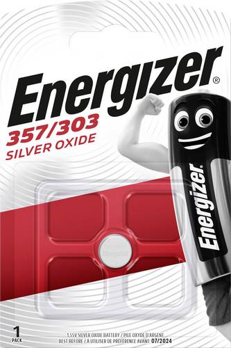 Energizer Knopfzelle 357 1.55 V 1 St. 150 mAh Silberoxid SR44