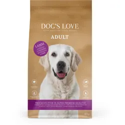 Dog's Love Lamm mit Süßkartoffel & Minze Hundetrockenfutter 12 Kilogramm