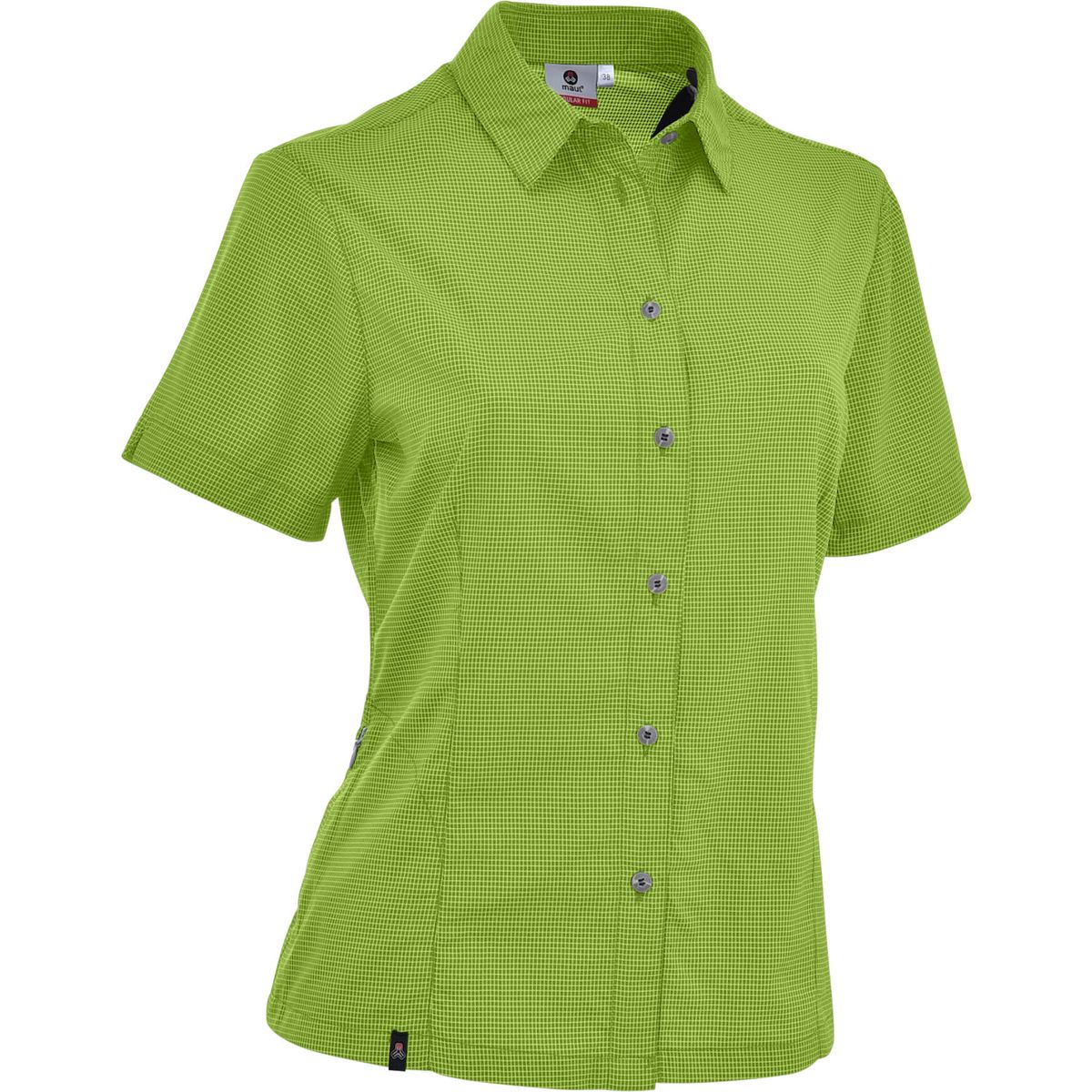 MAUL Sport Halserspitze 4XT - 1/2 Bluse Elastic green (69) 36 5731200404-69-36