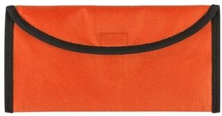 Porte-documents cadeau entreprise Lisboa polyester bleu orange