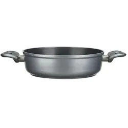 KHG Servierpfanne   , grau , Aluminium , Maße (cm): H: 7  Ø: 24