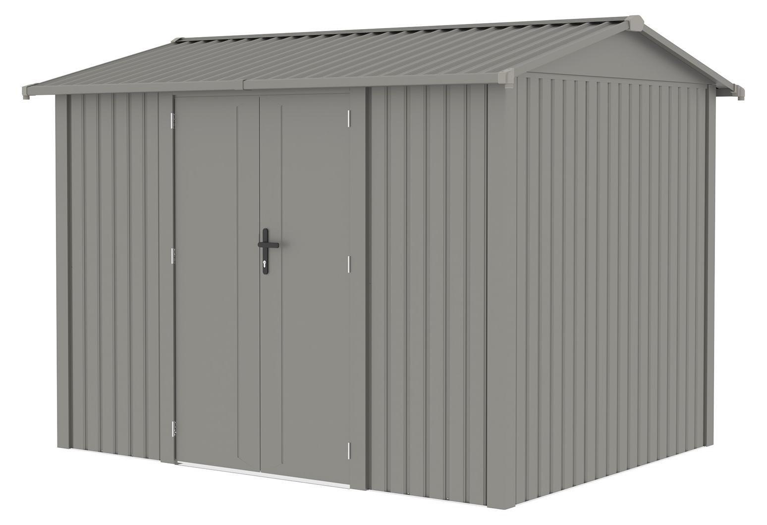 Westmann Signature Domus 710 Metall Gerätehaus Grau 3x2,4 m