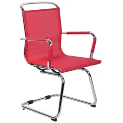 CLP Besucherstuhl Barnet Mesh   Farbe: rot