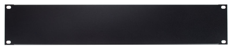 Adam Hall 87222STL U-Rack Panel 2U nero