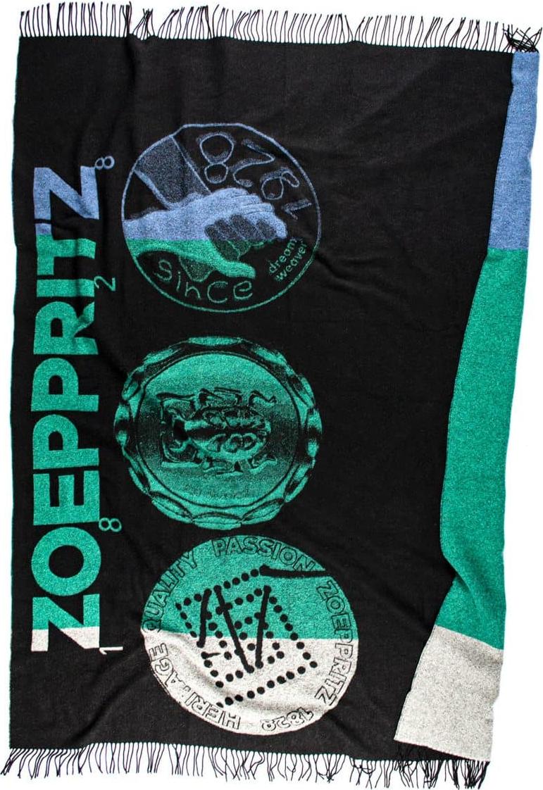 Zoeppritz Basis Logo Greeny jade blanket 660 100% Eco Cashmere 150x200 500660 jade 150x200 (500660 | 4051244561013)