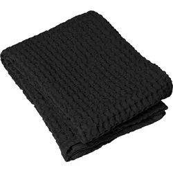 Caro Handtuch 50 x 100 cm schwarz