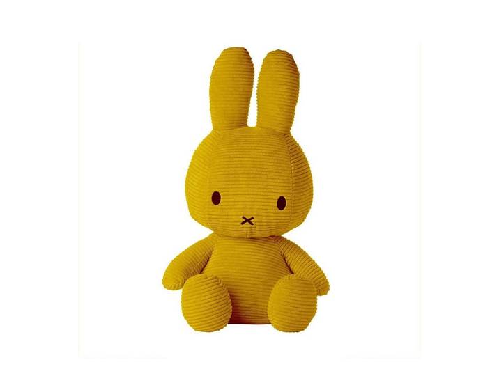 Bon Ton Toys Kuscheltier Miffy - Cord-Plüschfigur (gelb, 70cm)