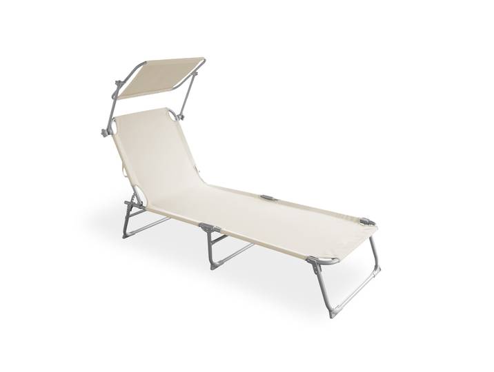 Liegestuhl LETTINO beige
