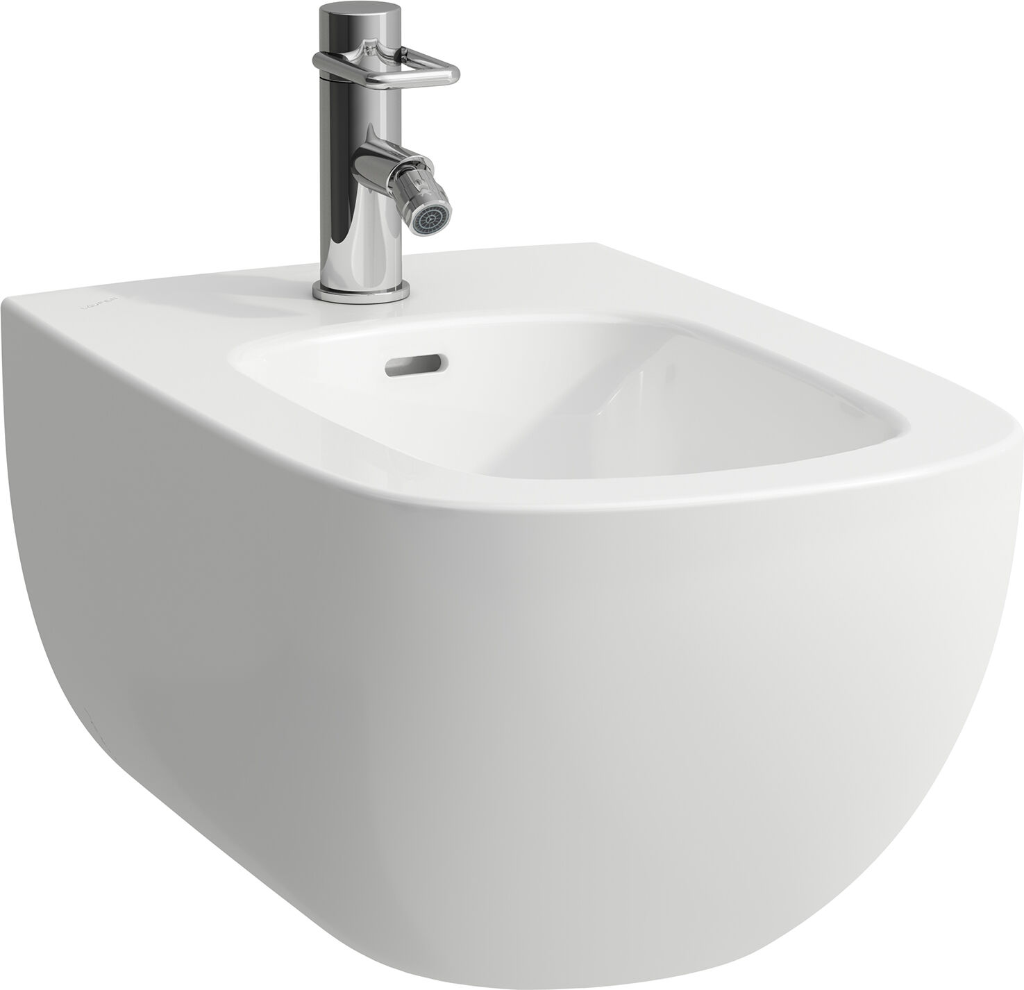 LAUFEN Palomba mur Bidet 8308010003041 36 x 54 cm, blanc