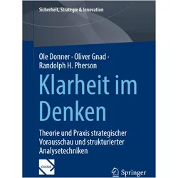 Klarheit im Denken, Fachbücher von Oliver Gnad, Ole Donner, Randolph H Pherson
