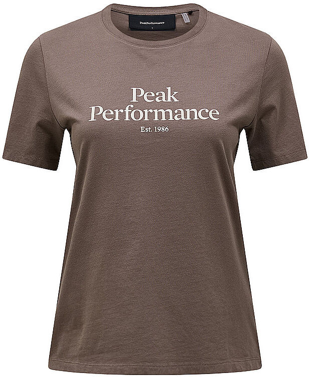 PEAK PERFORMANCE Damen T-Shirt Original braun   XS W
