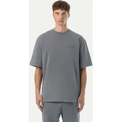 Oversized Basic Shirt Grau L