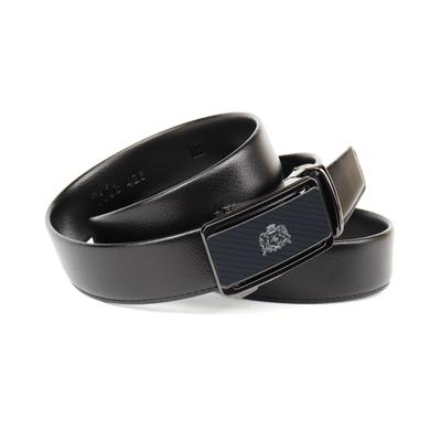 Ledergürtel ANTHONI CROWN, Herren, Gr. 90, schwarz, Rindsleder, Gürtel Ledergürtel, aus Rindsleder, mit umgeschlagenem Leder und einseitiger Naht