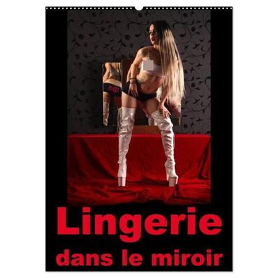 Lingerie dans le miroir (Calendrier mural 2027 DIN A2 horizontal), CALVENDO calendrier mensuel