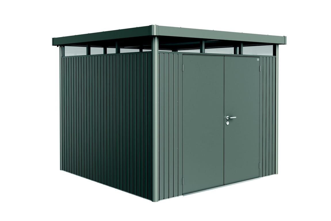 BIOHORTGARTE GH HighLine Gr. H4 m.Doppeltür quarzgrau-metallic 08439052