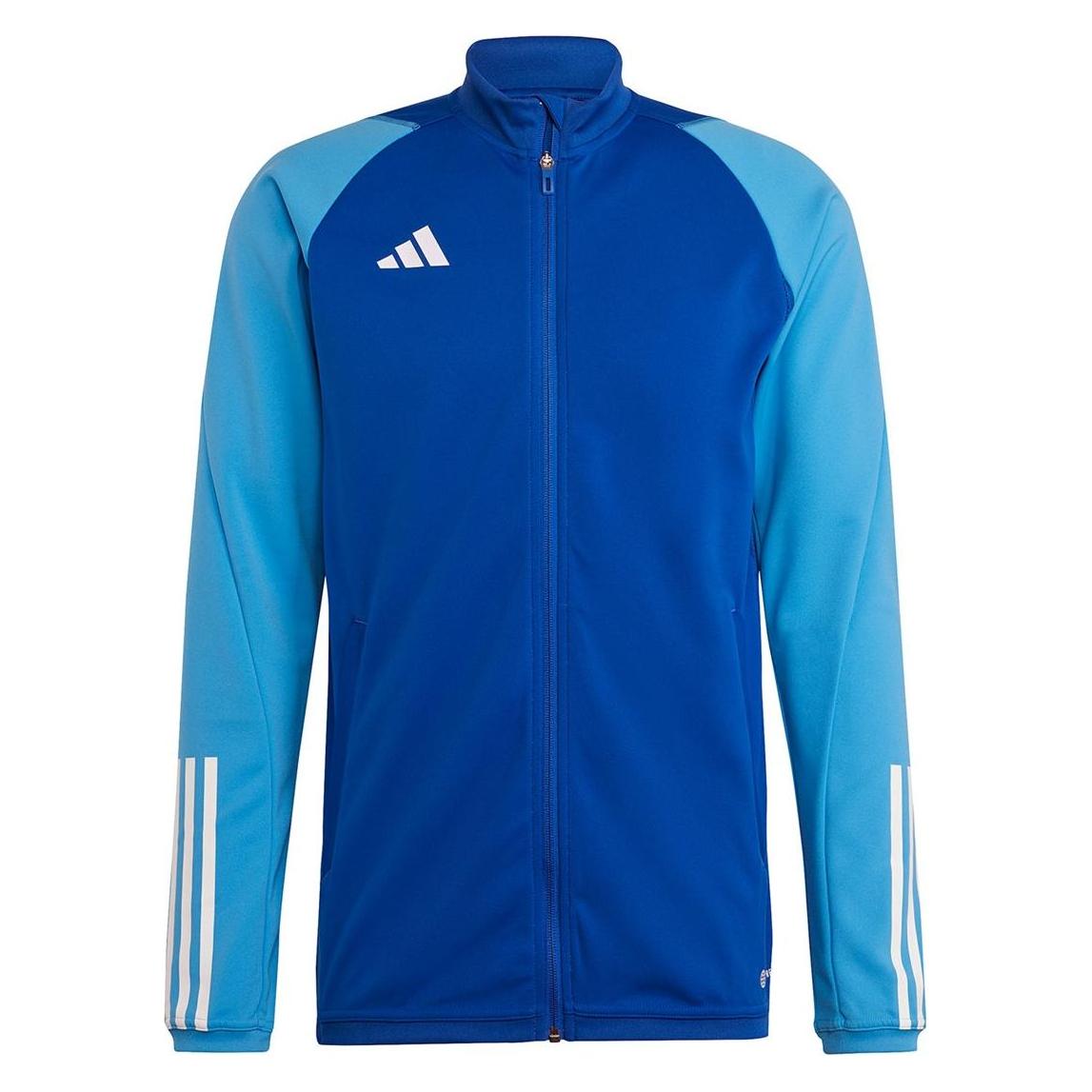 Adidas Tiro 23 Competition Training Blaues Kinder-Sweatshirt HU1304 (128 cm) (128) (HU1304)
