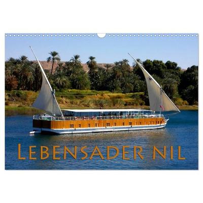 Lebensader Nil (Wandkalender 2026 DIN A3 quer), CALVENDO Monatskalender
