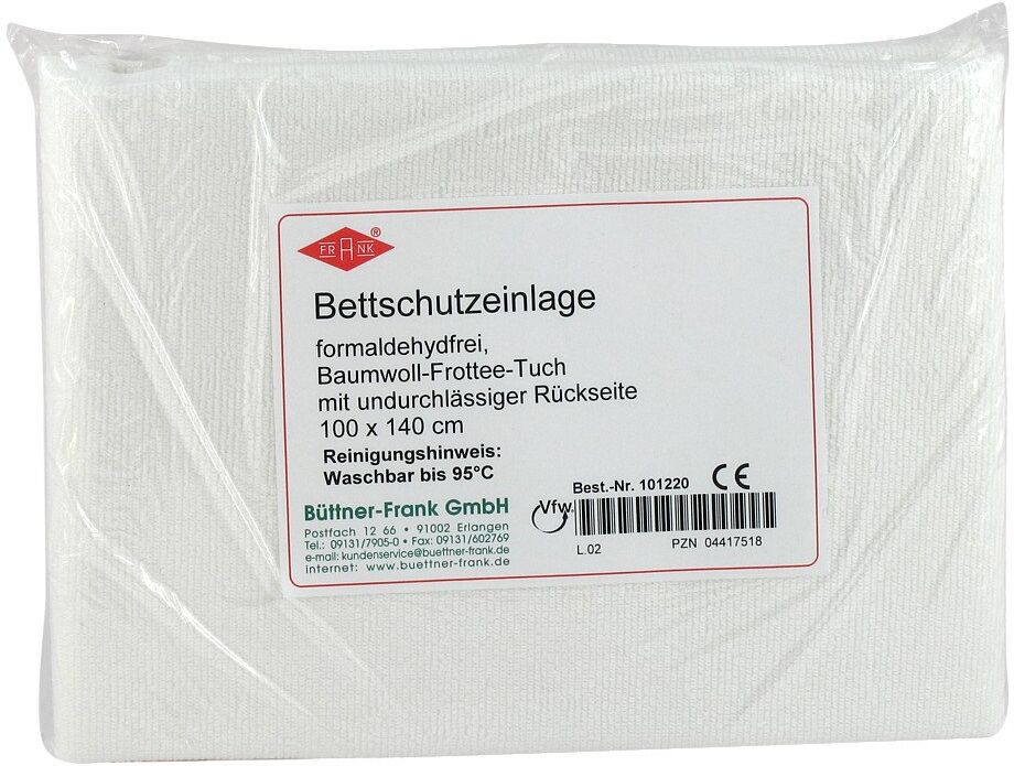 Betteinlage 140x100cm Frottee 1stk
