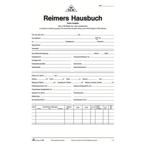 Rnk Hausbuch Reimers (37403937)