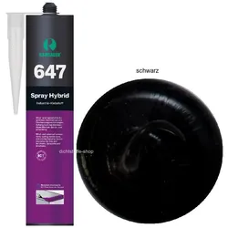 Ramsauer 647 Spray Hybrid 1K Klebstoff 435g Kartusche schwarz