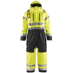 Blakläder, Schutzanzug + Arbeitsoverall, Arbeitsanzug mit langen Ärmeln in hochsichtbarem Material (52, 1x)