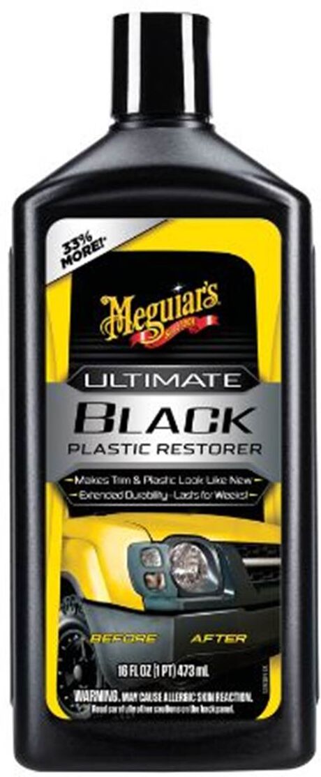 Meguiars restaurador e protetor de plástico 473 ml.