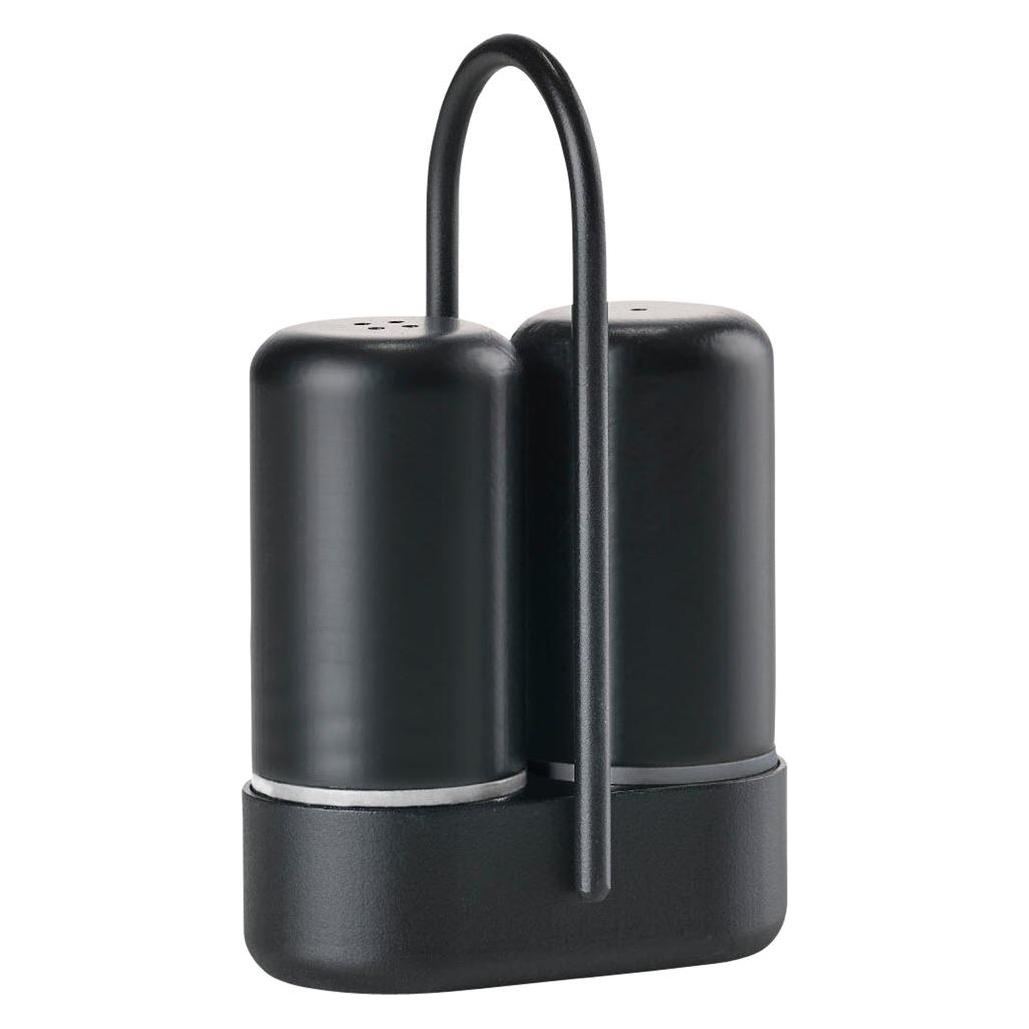 Zone Denmark Zone Salz- & Pfefferstreuer Set, Schwarz (Pfeffer, Salz) (10542)