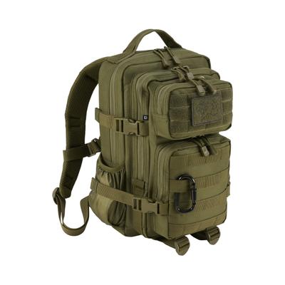 Rucksack BRANDIT "Brandit Kinder Kids US Cooper backpack", Kinder, Gr. onesize, grün (olive), Polyester, Rucksäcke Rucksack