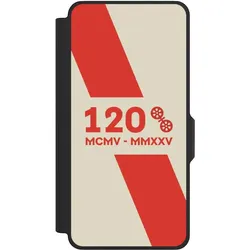 Nivocase Klapphülle für Samsung Galaxy S26+ Handyhülle aus Kunst Leder NIVOflip schwarz 1. FSV Mainz 05 (Samsung Galaxy S26+), Smartphone Hülle, Schwarz