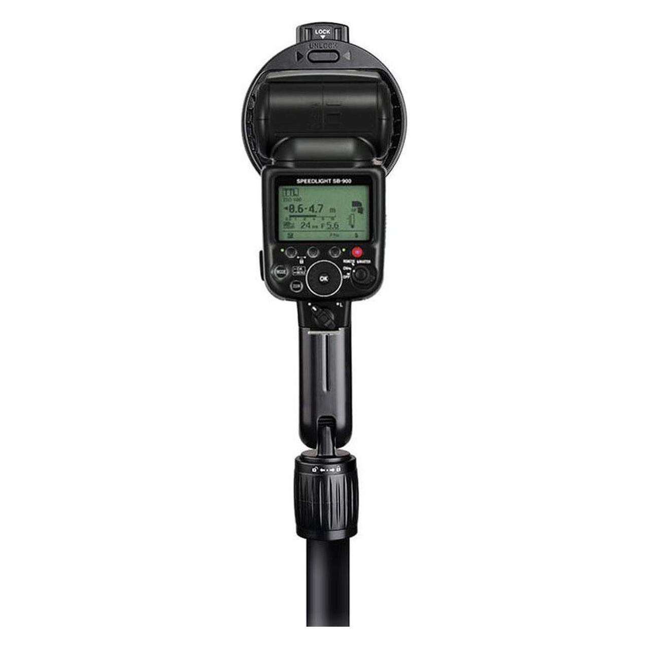 SMDV S Adapter met Angle Grip (Aufsteckblitz, Canon, Fujifilm, Nikon, Olympus, Panasonic, Sony) (22460646)