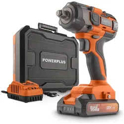 Powerplus, Bohrmaschine + Akkuschrauber, Zweifach-Strom-Schlagschrauber (Schlagschrauber)