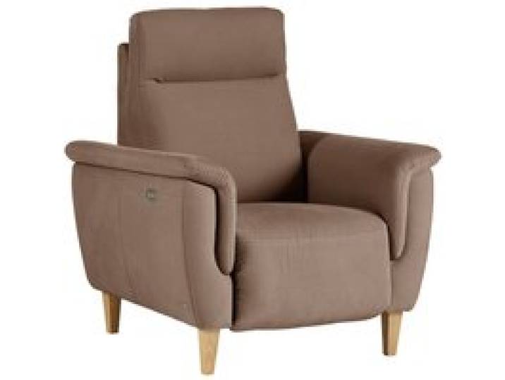 Fauteuil relax electrique tissu coton lin Bergen