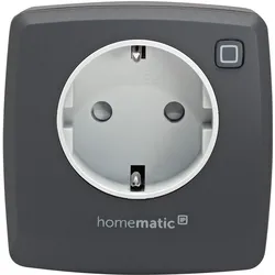 Homematic IP, Smart Plug, HmIP Schaltsteckdose anthrazit HmIP-PS-2
