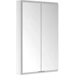 Keuco Royal Modular 2.0 Spiegelschrank 800201061000300 600 x 900 x 120 mm, 1 Steckdose, 1 Doppel-USB-Ladestelle, Wandvorbau, 2-türig