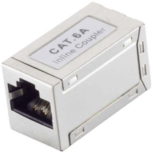 BKL Electronic RJ45 Verbinder, CAT 6a, STP, slim, silber 10121206 Polzahl Sensoren 8 Silber 1St.