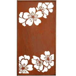 Badeko Parawand „Kirschblüte“ in Edelrostoptik