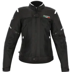 Acerbis Ruby, Textiljacke wasserdicht Damen - Schwarz/Weiß - XS