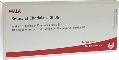 WALA Heilmittel GmbH RETINA ET Chorioidea GL D 5 Ampullen 10X1 ml 03354313