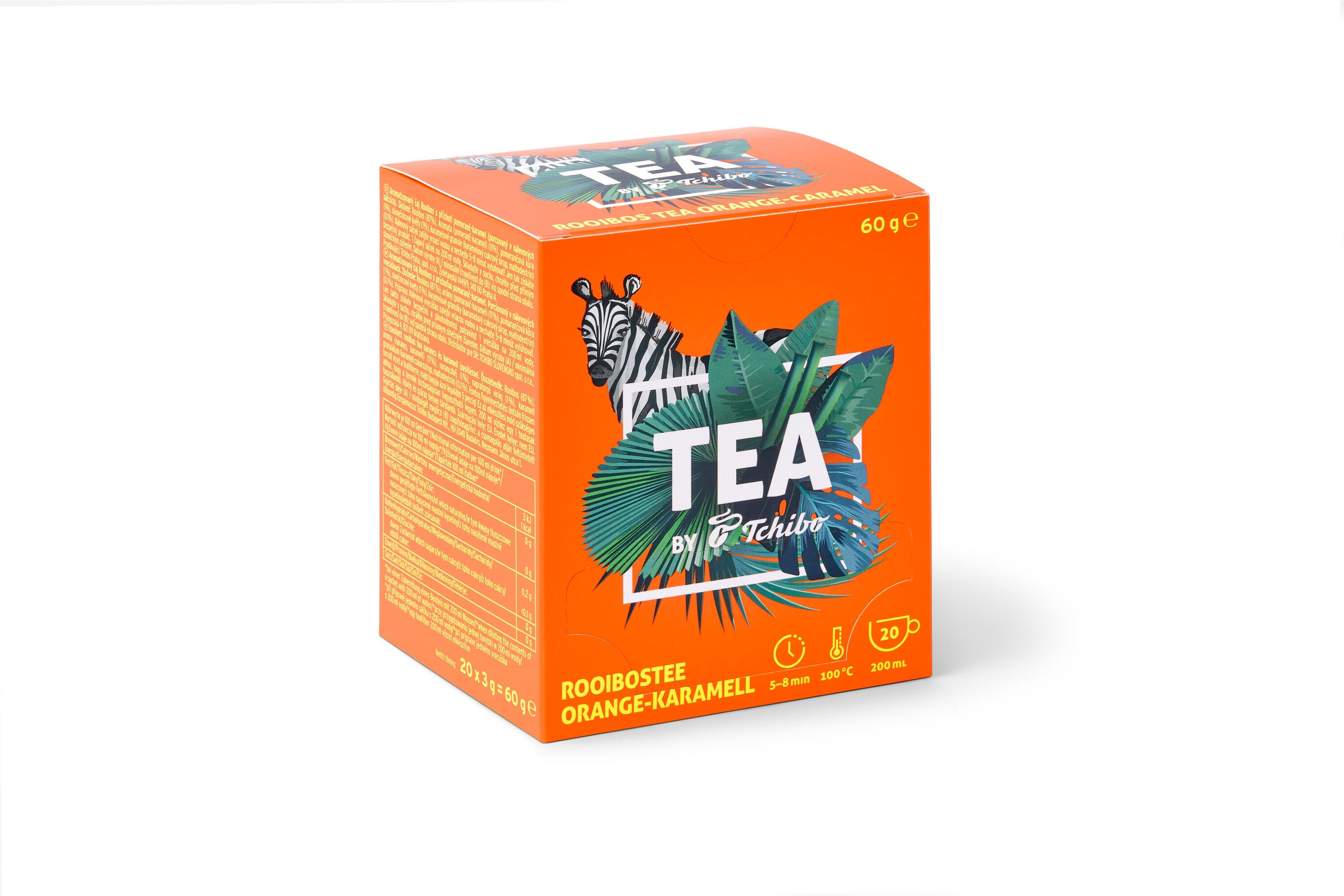 TEA by Tchibo Rooibos Orange-Karamell - 8 x 20