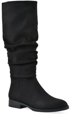 Women's Barnes Tall Shaft Boot by Cliffs in Black Fabric (Size 6 M)
