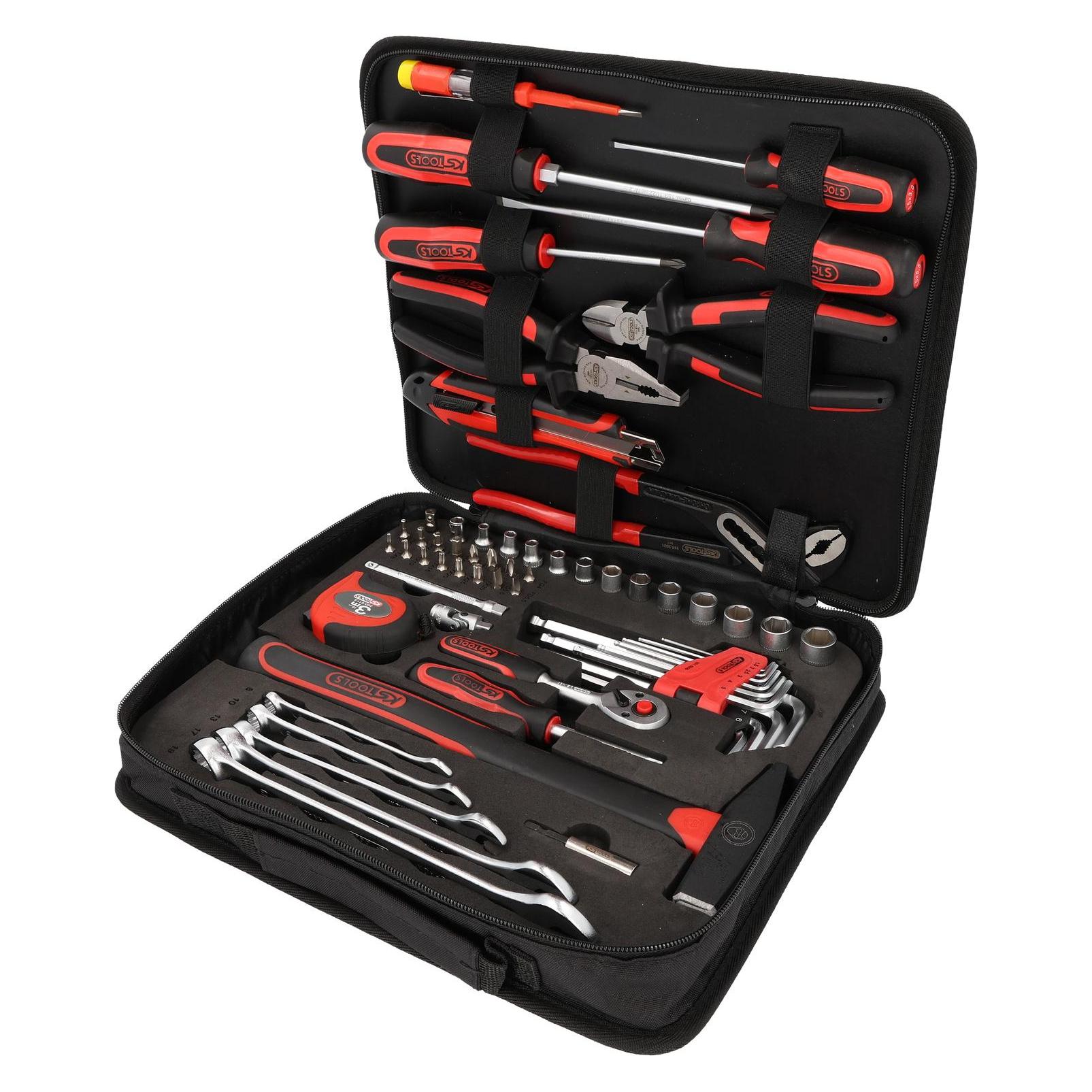 KS Tools 1/4" Universal-Werkzeugtasche, 62-tlg (62 Teile) (917.0062)