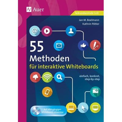 55 Methoden für interaktive Whiteboards, Taschenbuch von Jan M. Boelmann,Kathrin Pötter, Auer Verlag in der AAP Lehrerwelt GmbH, 978-3-403-07830-2