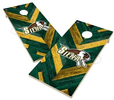Skip's Garage Siena College Saints Cornhole Board Set
