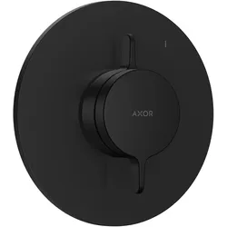 hansgrohe AXOR One Mischer Unterputzmodell für 1 Verbraucher, 48615670, Farbe: Mattschwarz
