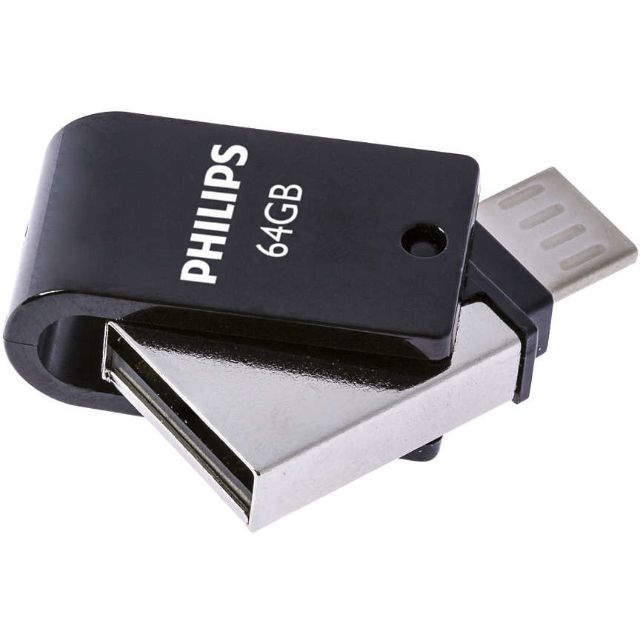 MediaRuler Philips FM64DA148B 2-in-1 micro USB 2.0 64GB