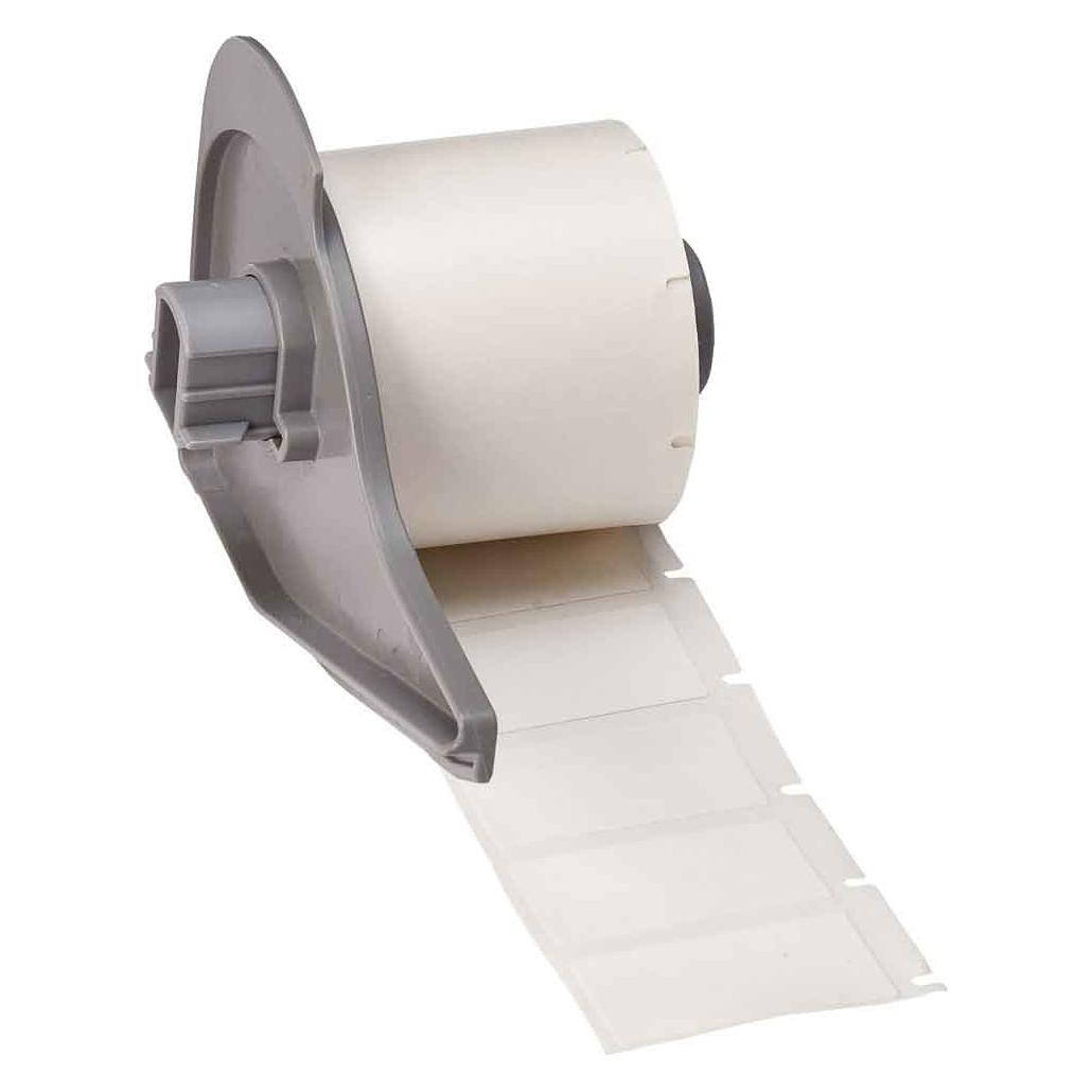 Brady M7-30-499, Nylongewebe, Weiss matt, 38.10 x 19.05 mm, permanent (250 E.) (46.02 mm) (M7-30-499)